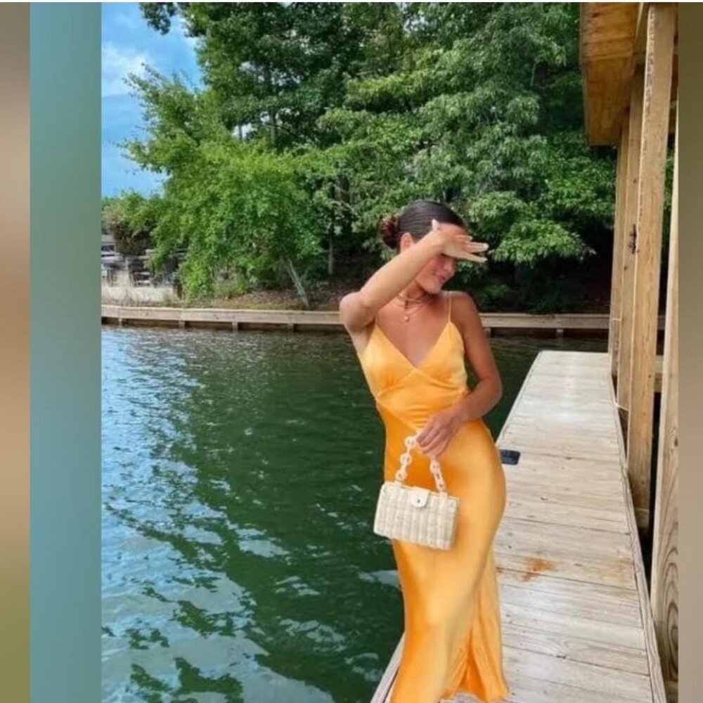BARDOT🧡MALINDA SLIP DRESS